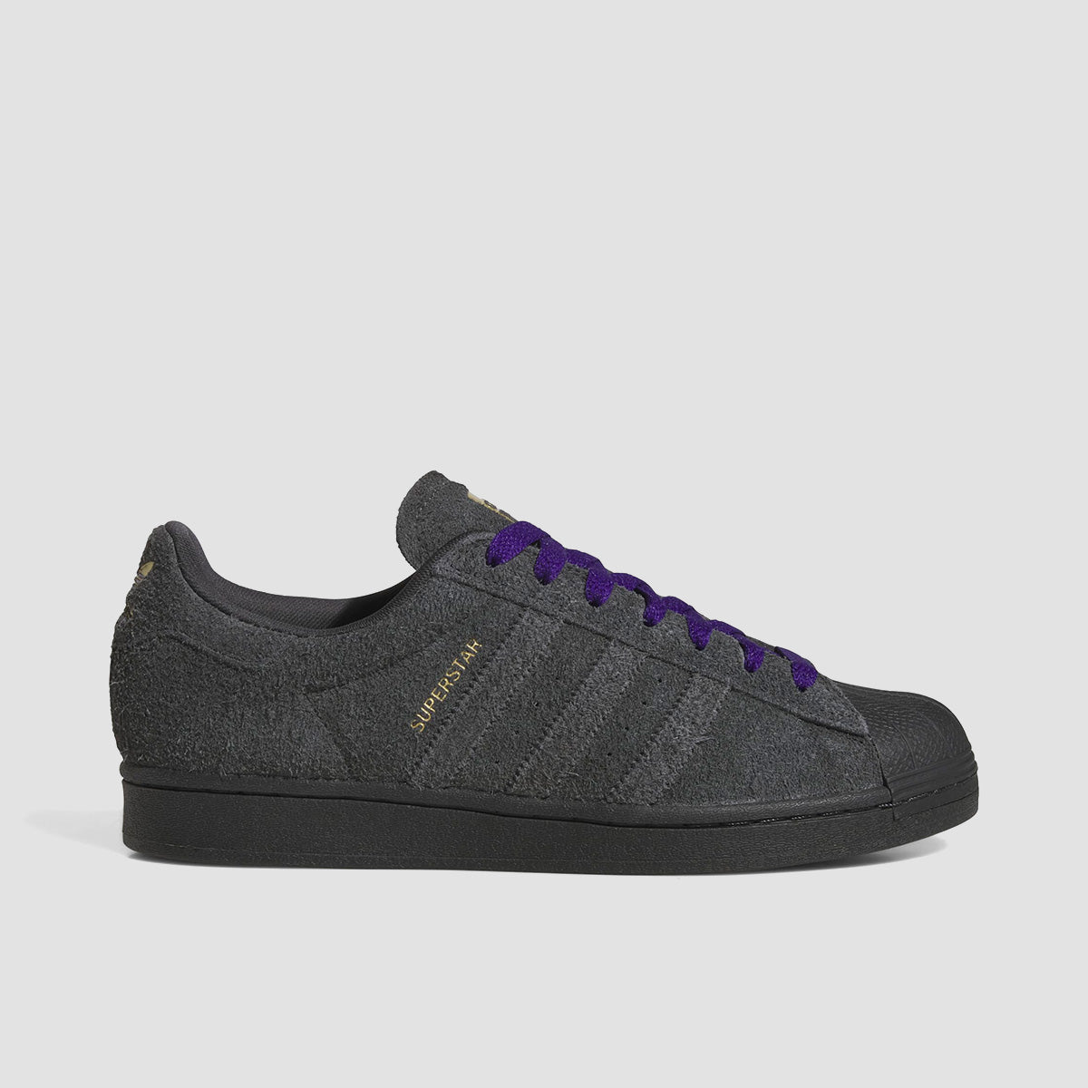 adidas Superstar ADV Shoes Carbon/Carbon/Collegiate Purple