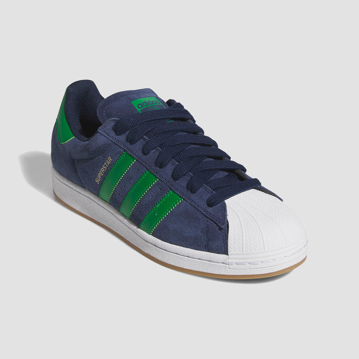 adidas Superstar Shoes - Collegiate Navy/Green/Ftwr White