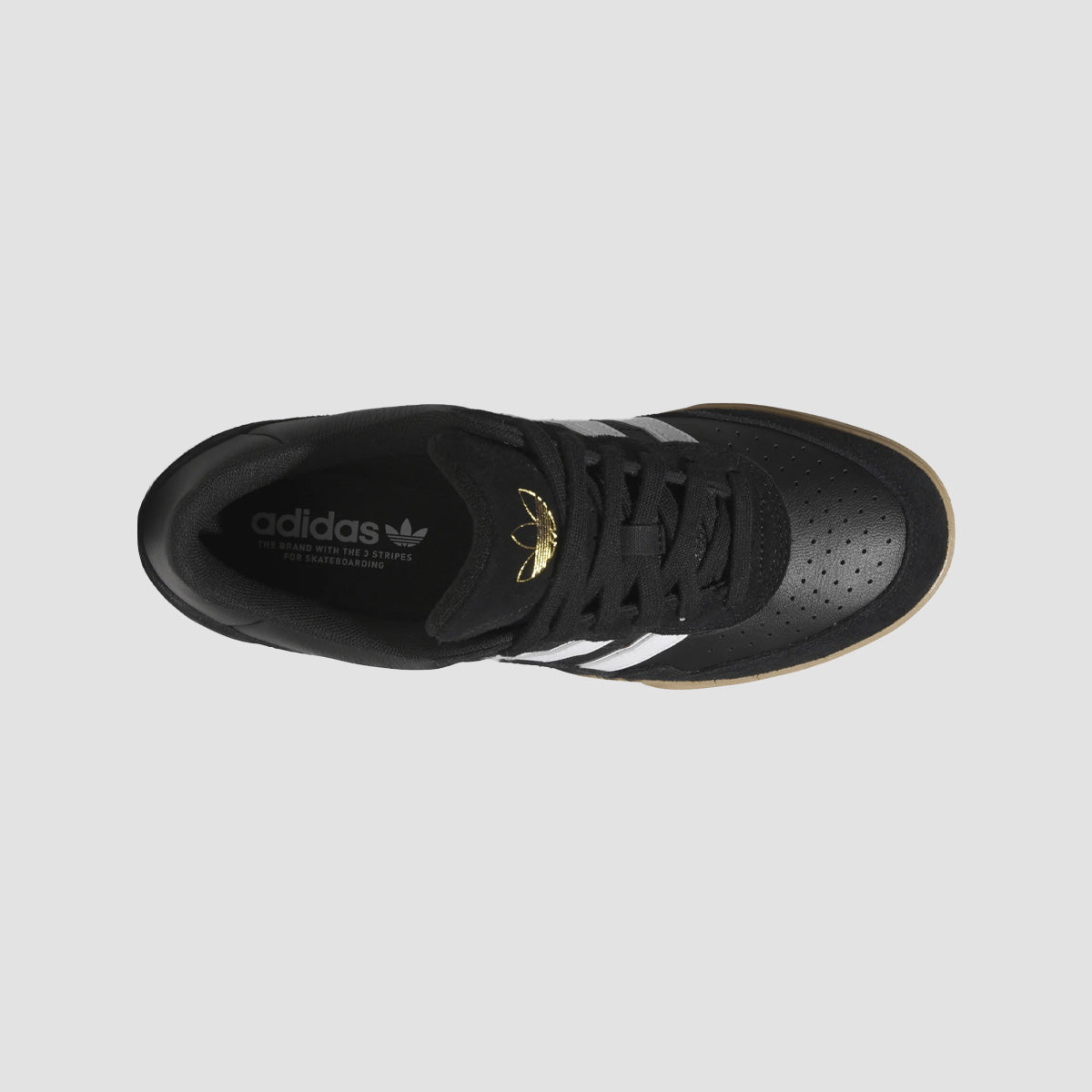 adidas Tyshawn II Shoes - Core Black/Ftwr White/Gum4
