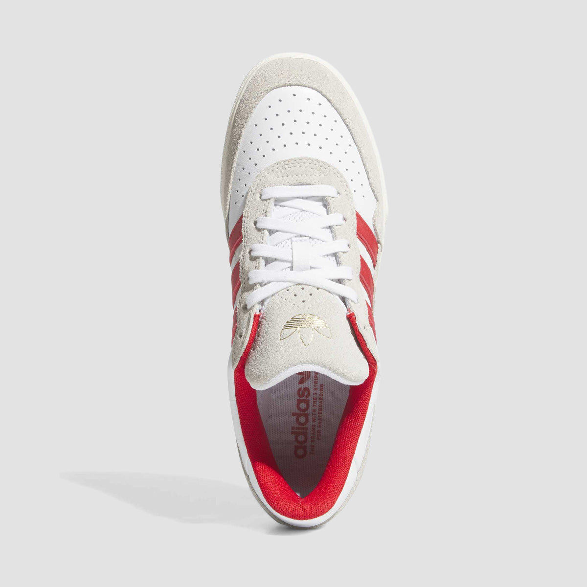 adidas Tyshawn II Shoes - Ftwr White/Better Scarlet/Chalk White