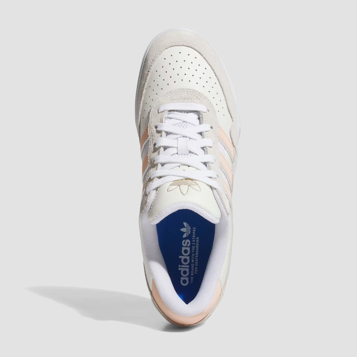 adidas Tyshawn II Shoes - Wonder White/Powder Coral/Off White