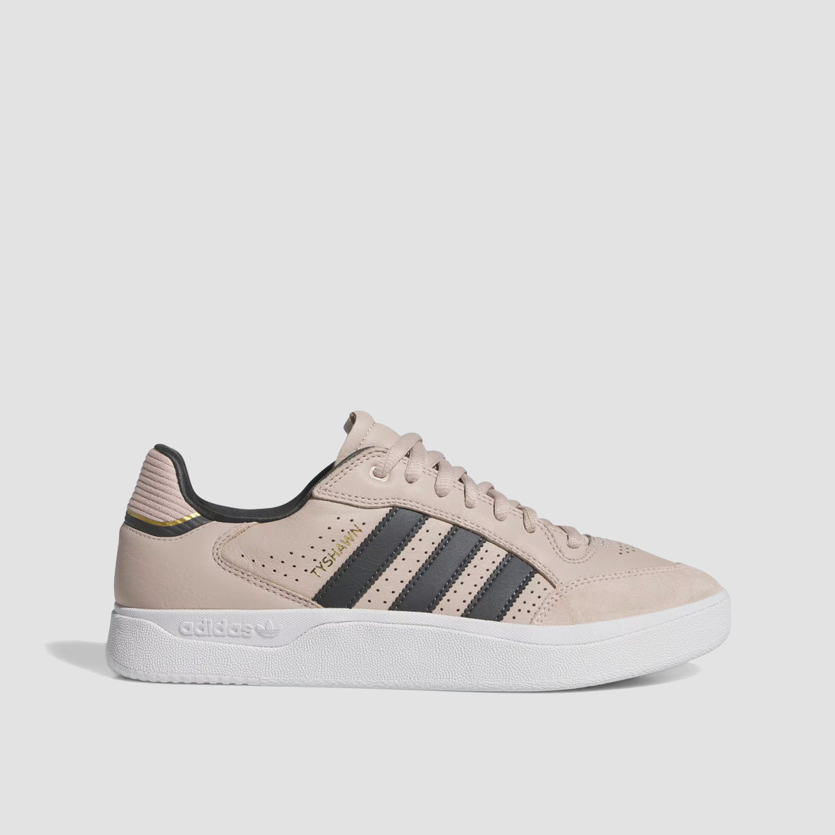 adidas Tyshawn Low Shoes - Wonder Taupe/Carbon/Gold Met.