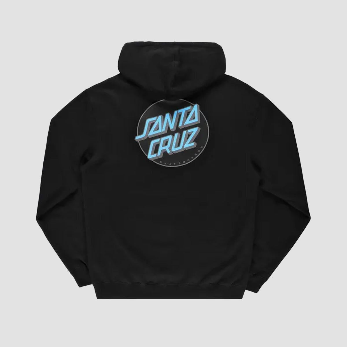 Etnies X Santa Cruz Retro Dot Pullover Hoodie Black