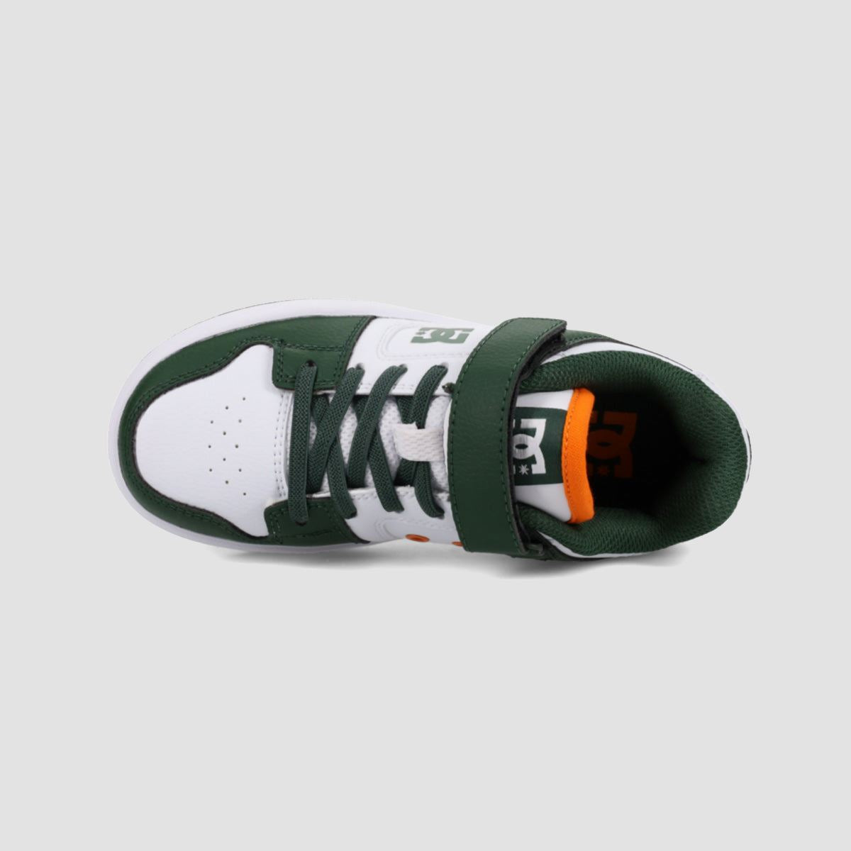 DC Manteca 4 V SN Shoes - White/Dark Green/Orange - Kids