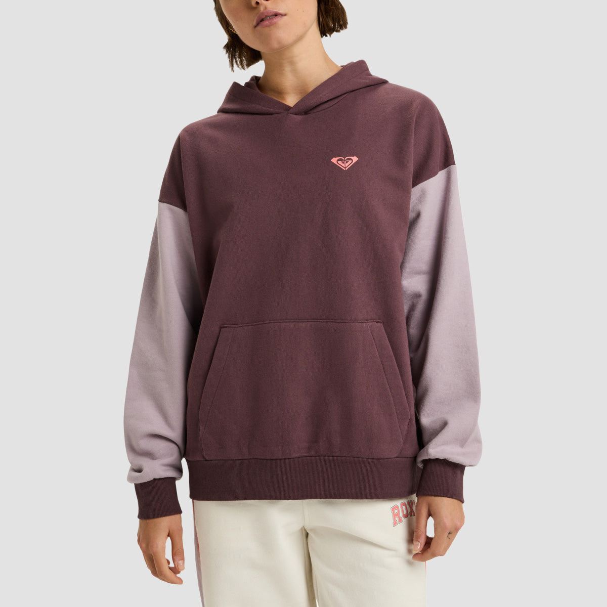 Roxy Essential Energy Pullover Hoodie Huckleberry - Womens