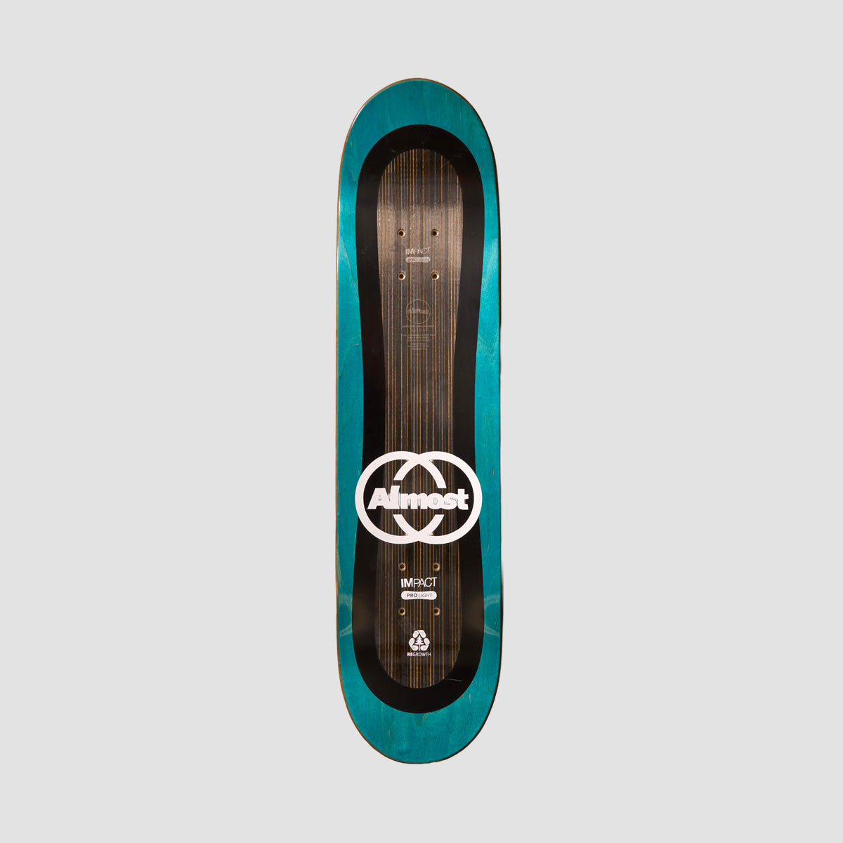 Almost Bauhaus Impact Pro Light Skateboard Deck Rodney Mullen/Yellow - 8"