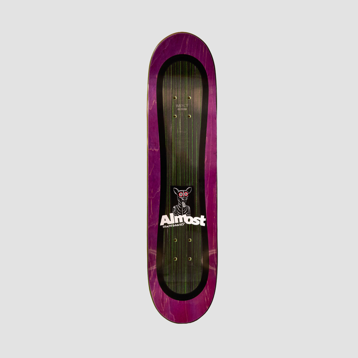 Almost Dog Impact Pro Light Skateboard Deck Rodney Mullen/Yellow - 8"