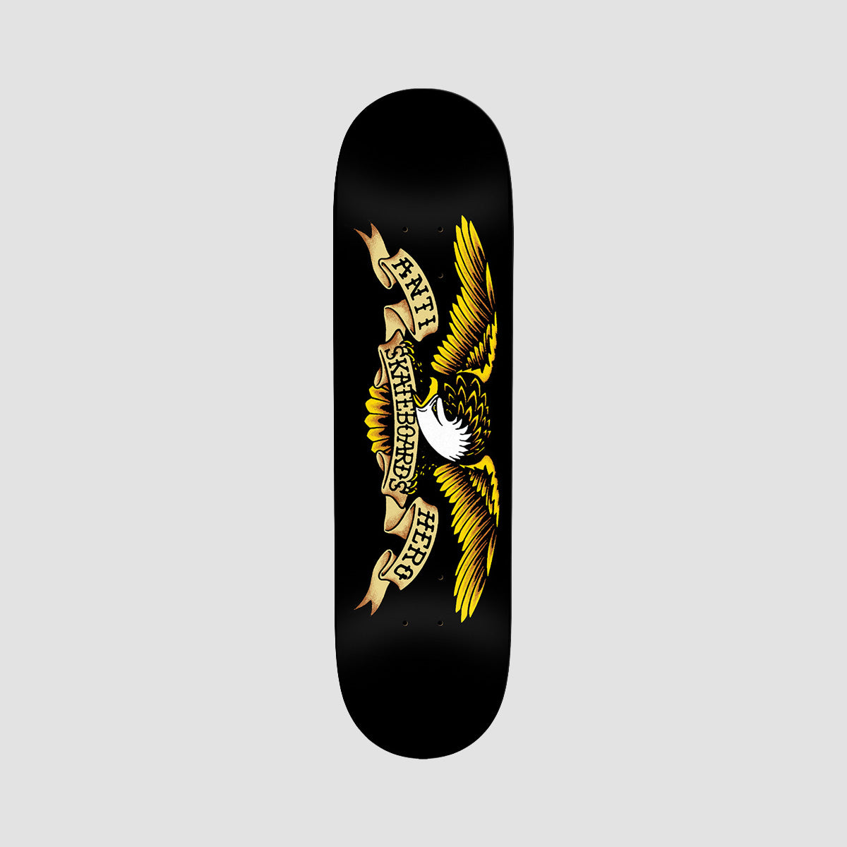 Antihero DBX Eagle Skateboard Deck Black - 8.5"