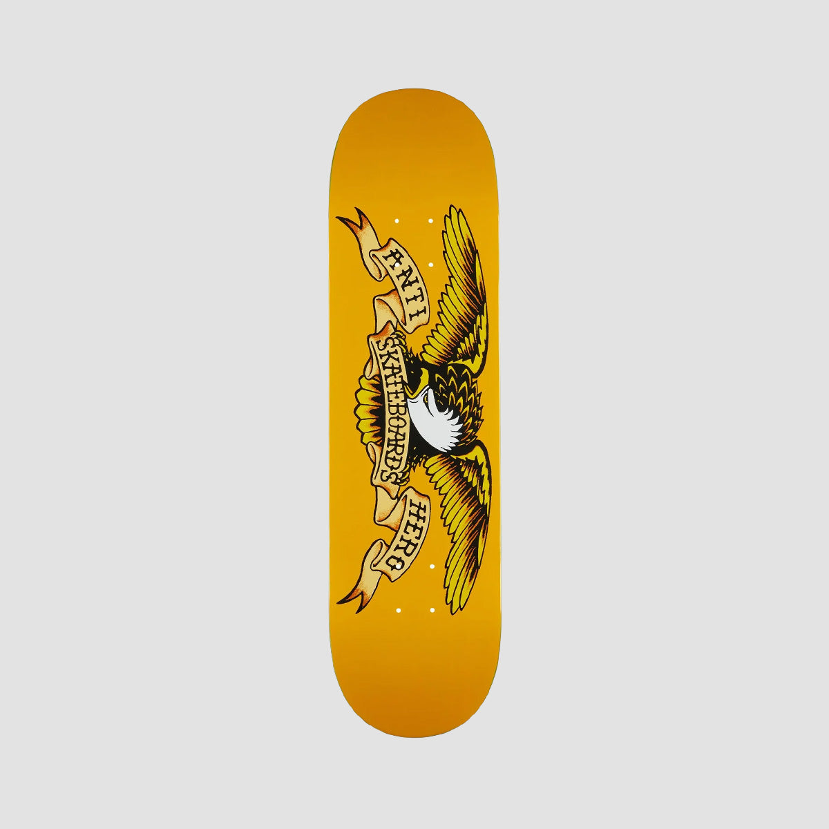 Antihero DBX Eagle Skateboard Deck Yellow - 8.25"