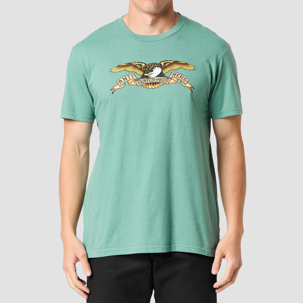 Antihero Eagle T-Shirt Heather Arctic/Black Multi