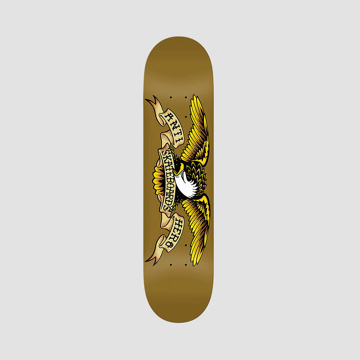 Antihero Team Classic Eagle Skateboard Deck Brown - 8.06"