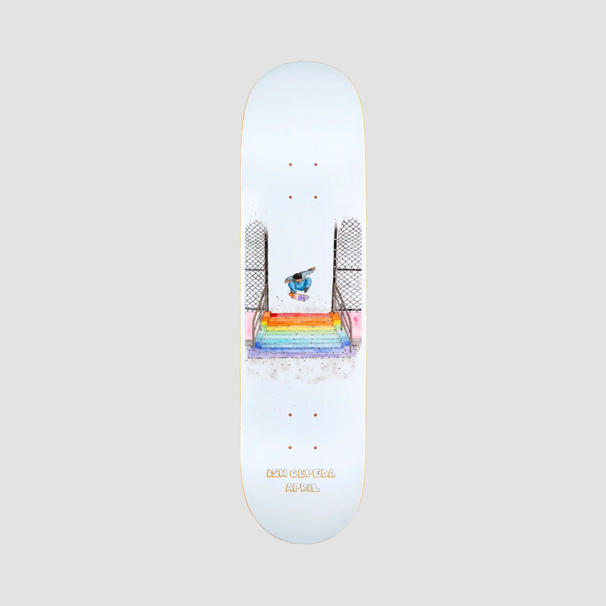 April Ish Cepeda Takashi 10 Skateboard Deck - 8.25