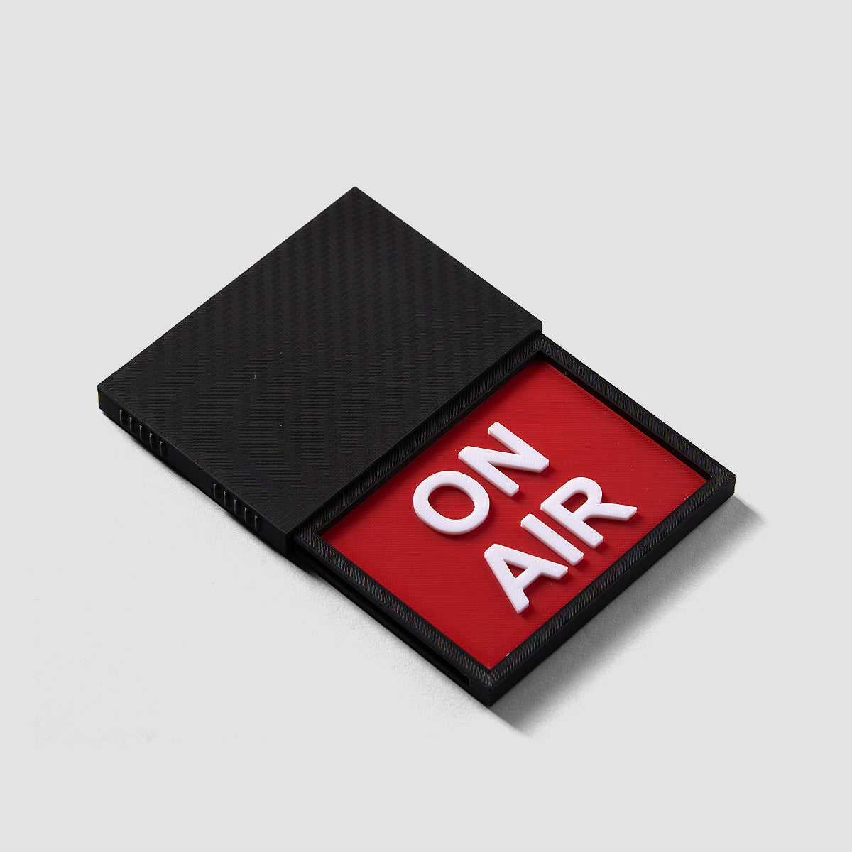 Artizan 3D Printed On Air Sign Black/Red/White