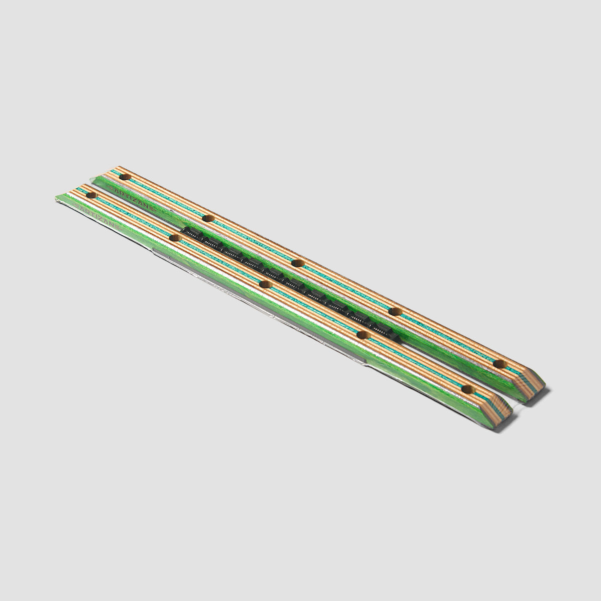 Artizan Recycled Skateboard Rails Green/Black/Blue