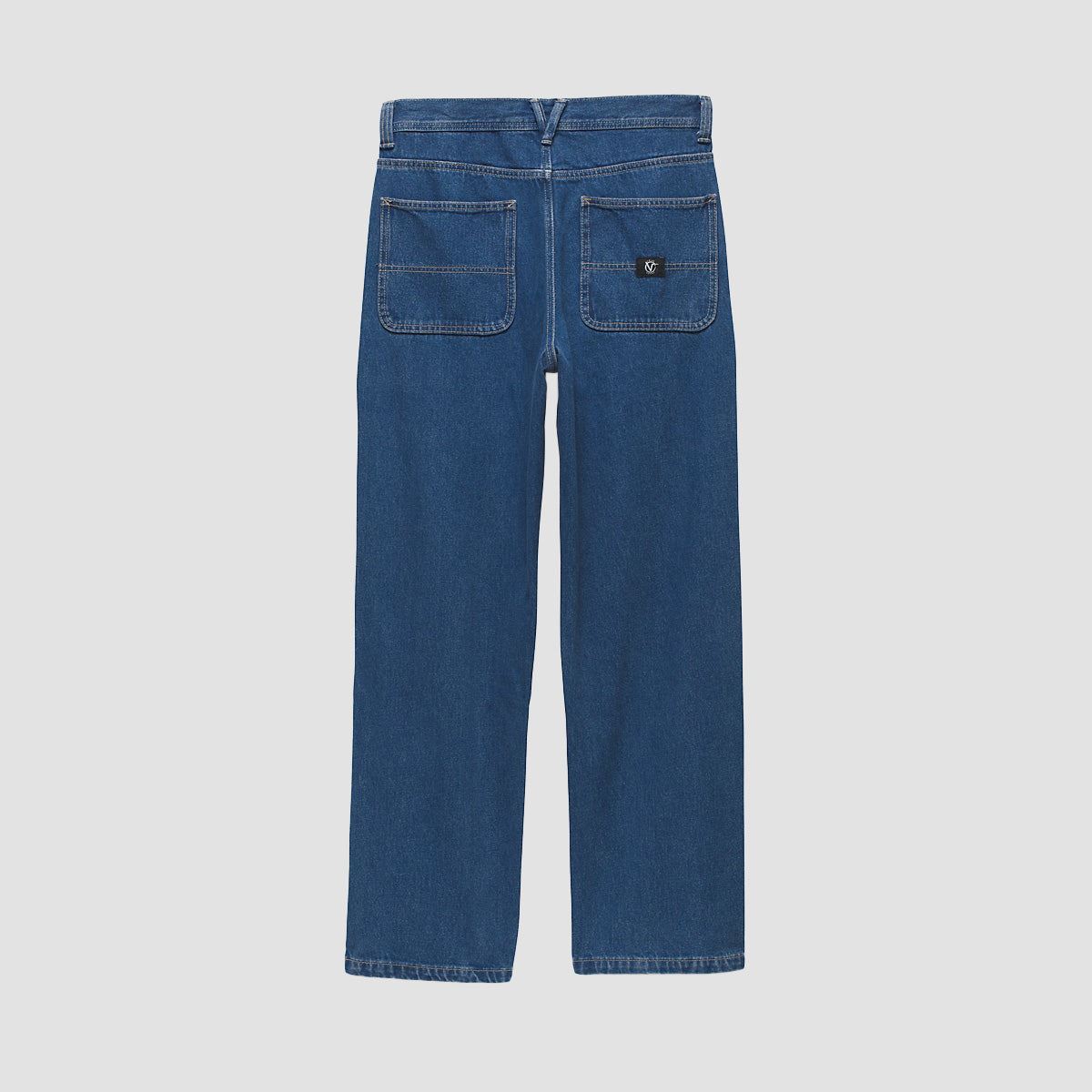 Vans Rowan Zorilla Drill Chore Loose Carpenter Denim Pants Vintage Indigo