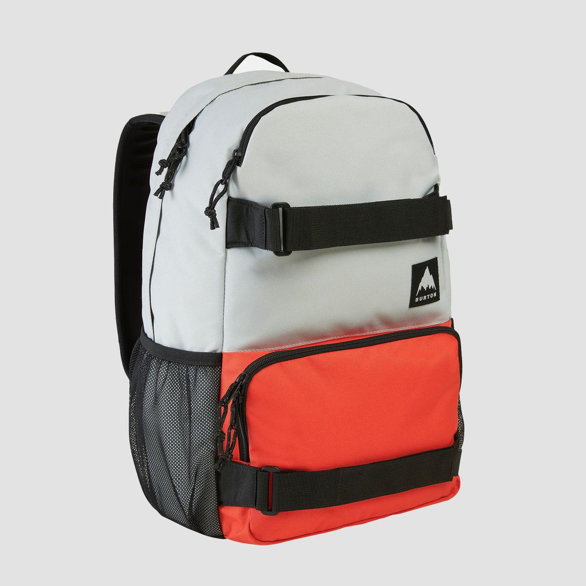 Burton Treble Yell 21L Backpack Grey Cloud/FIesta Red