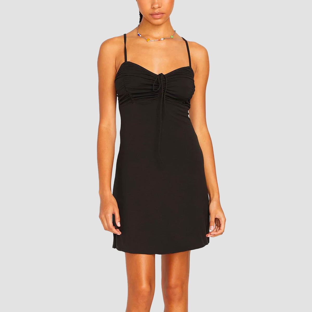 Volcom Luvcon Dress Black - Womens