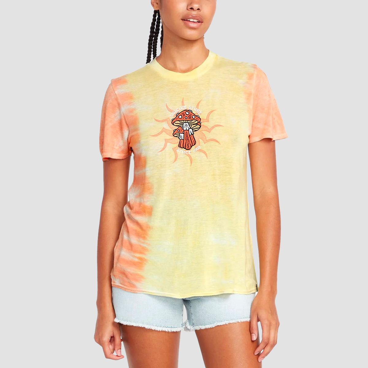 Volcom Tern N Bern T-Shirt Citron - Womens