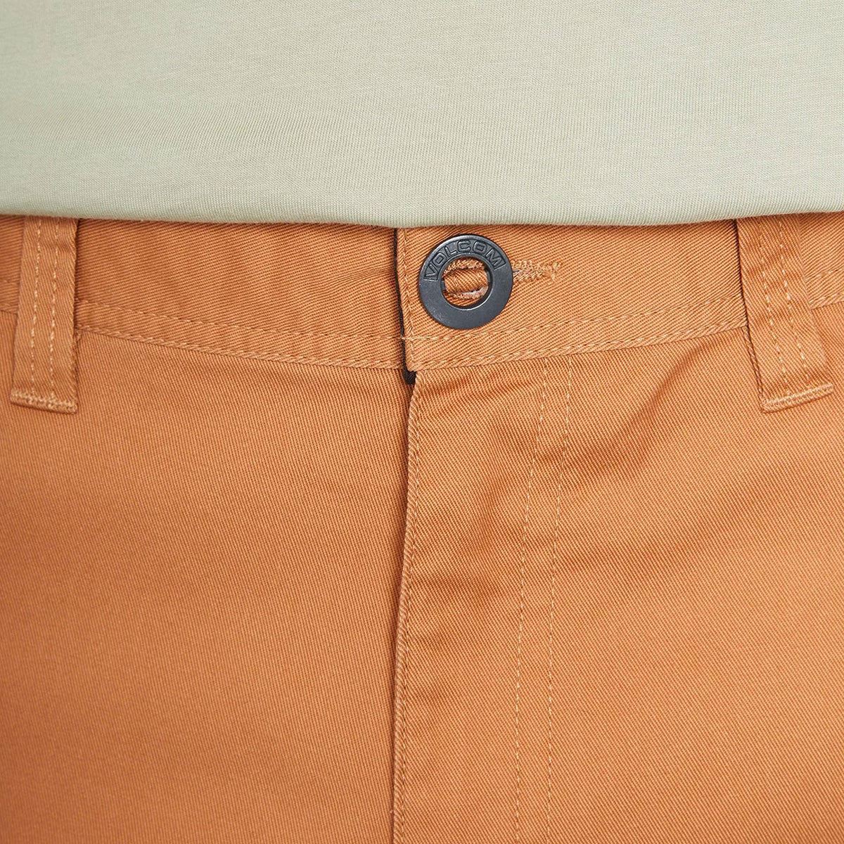 Volcom Frickin Modern Stretch 21" Shorts Tobacco