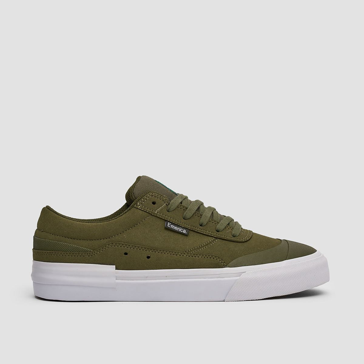 Emerica Vulcano Shoes - Olive