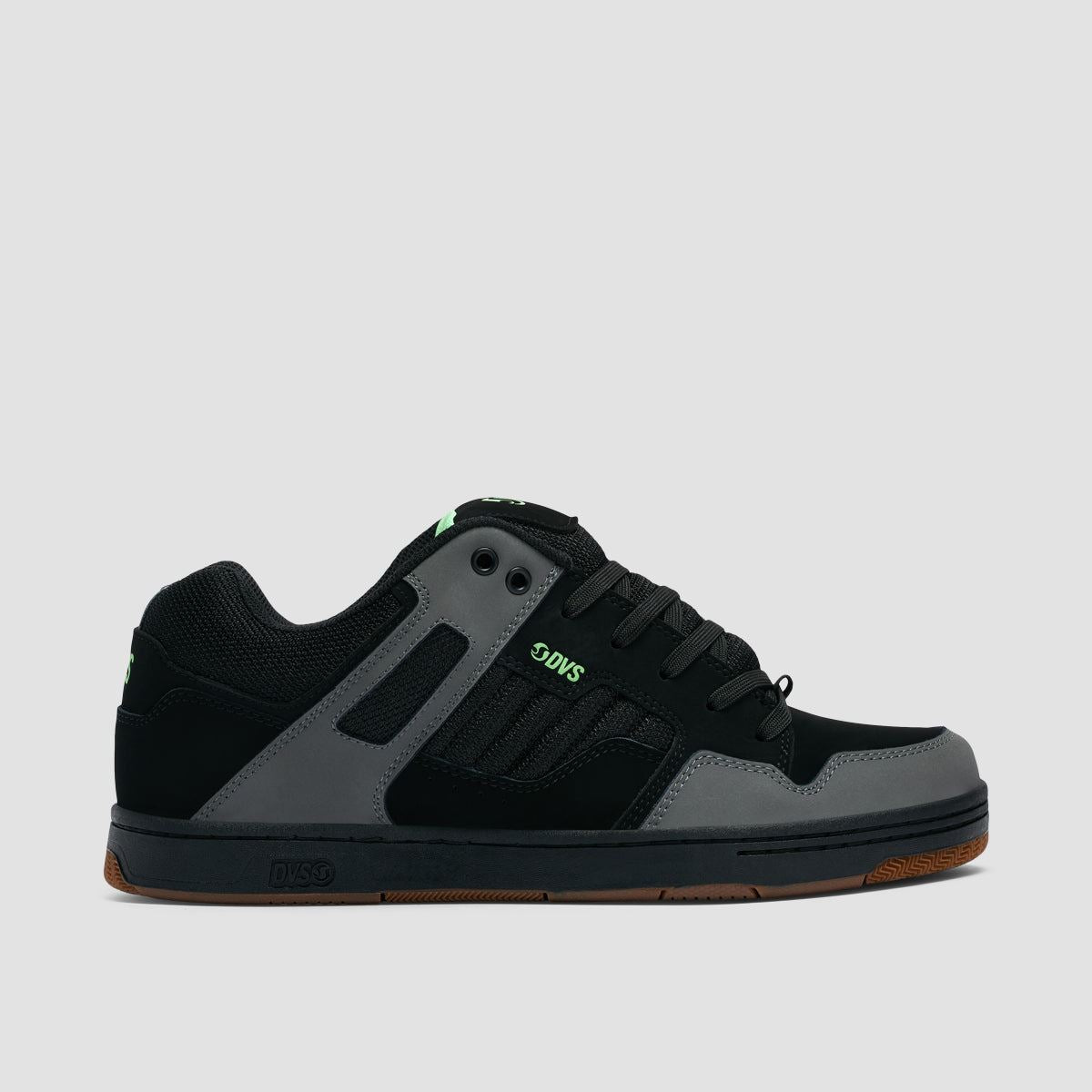 DVS Enduro 125 Shoes - Charcoal/Black/Lime Nubuck