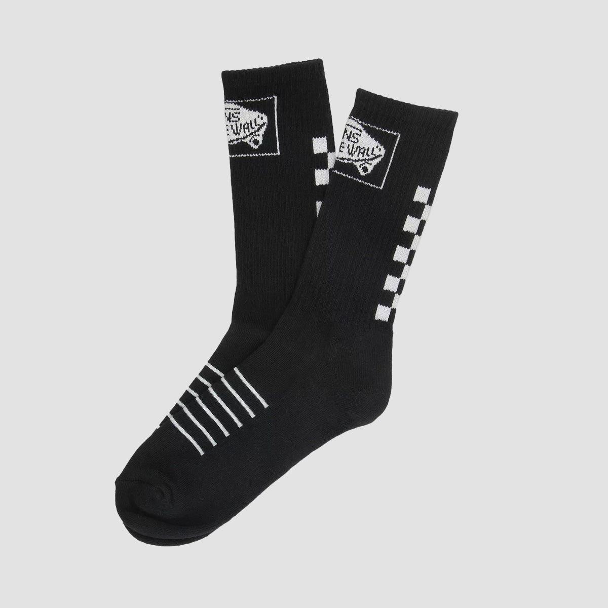 Vans DNA Crew Socks Micro Trails Black