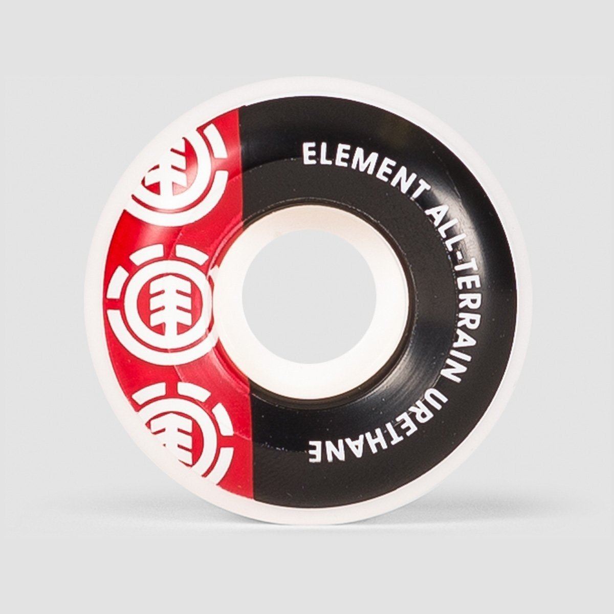 Element Section Skateboard Wheels Red 52mm