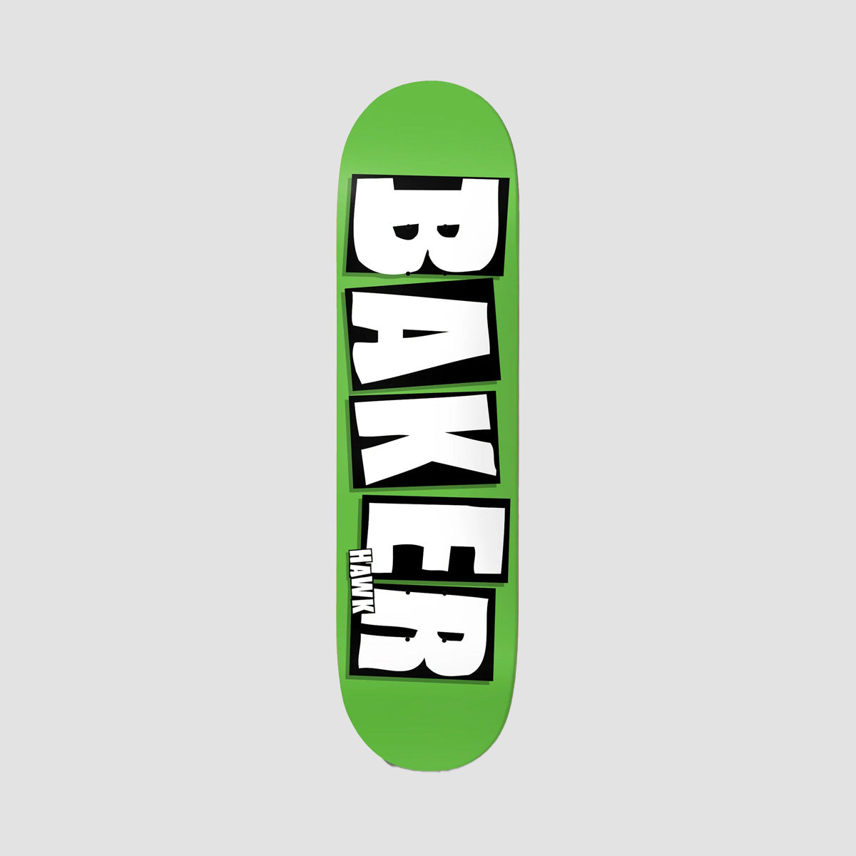 Baker Brand Name Riley Hawk B Squared Skateboard Deck Neon Green - 8.5"