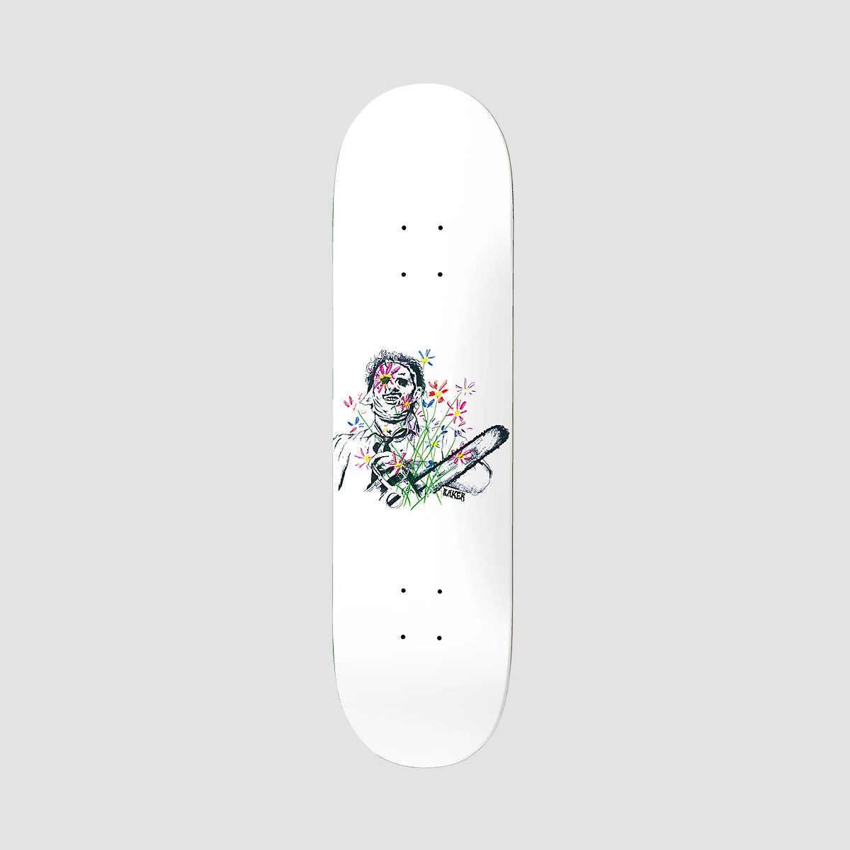 Baker Casper Brooker Texas Flowers Skateboard Deck - 8.5"