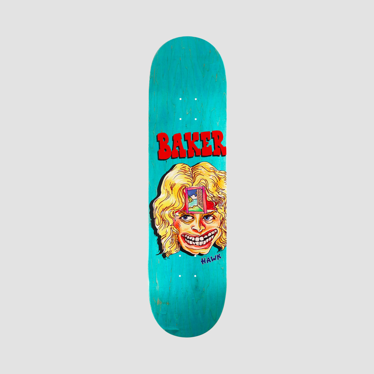 Baker Riley Hawk Dome Door Skateboard Deck - 8.5"