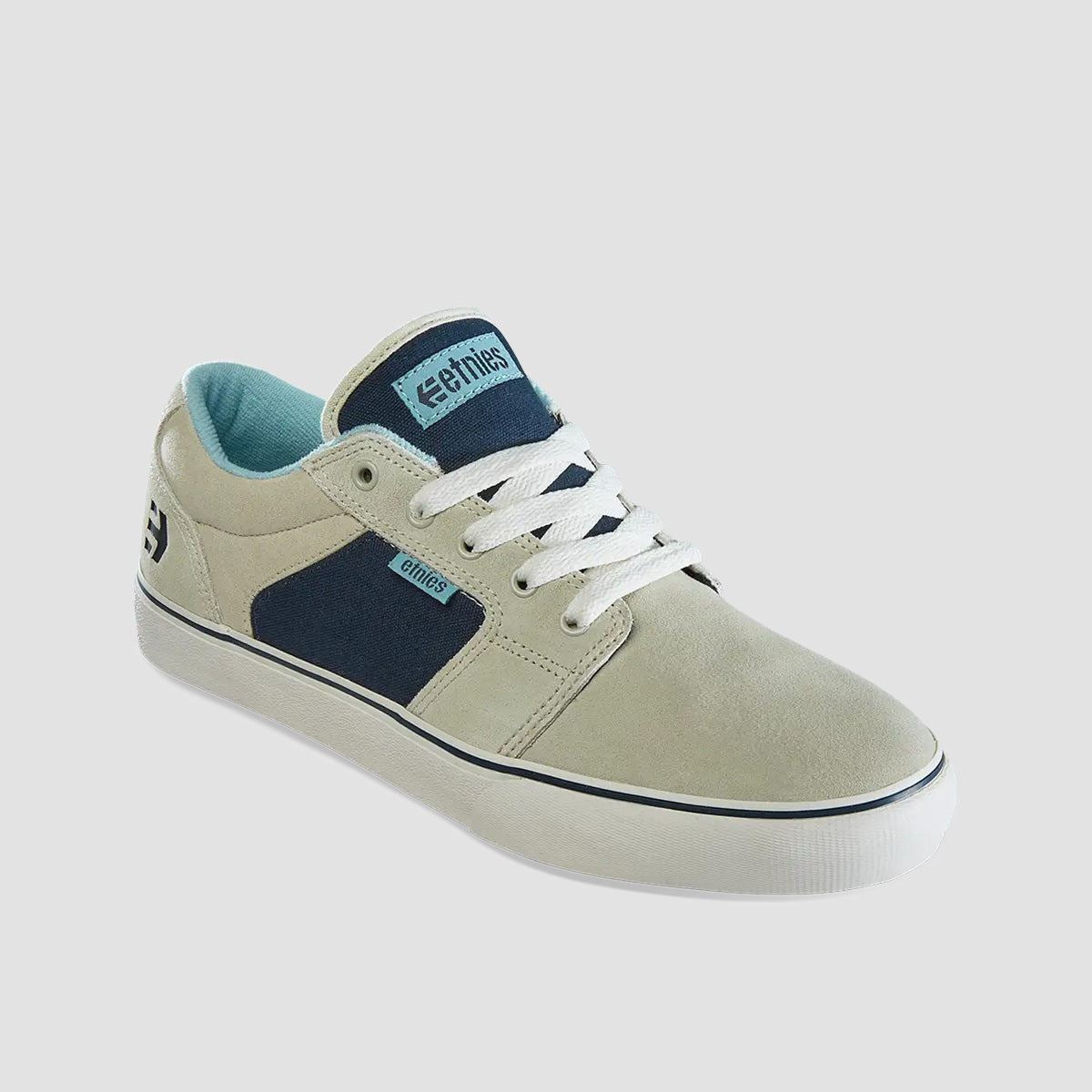 Etnies Barge LS Shoes - Tan/Navy