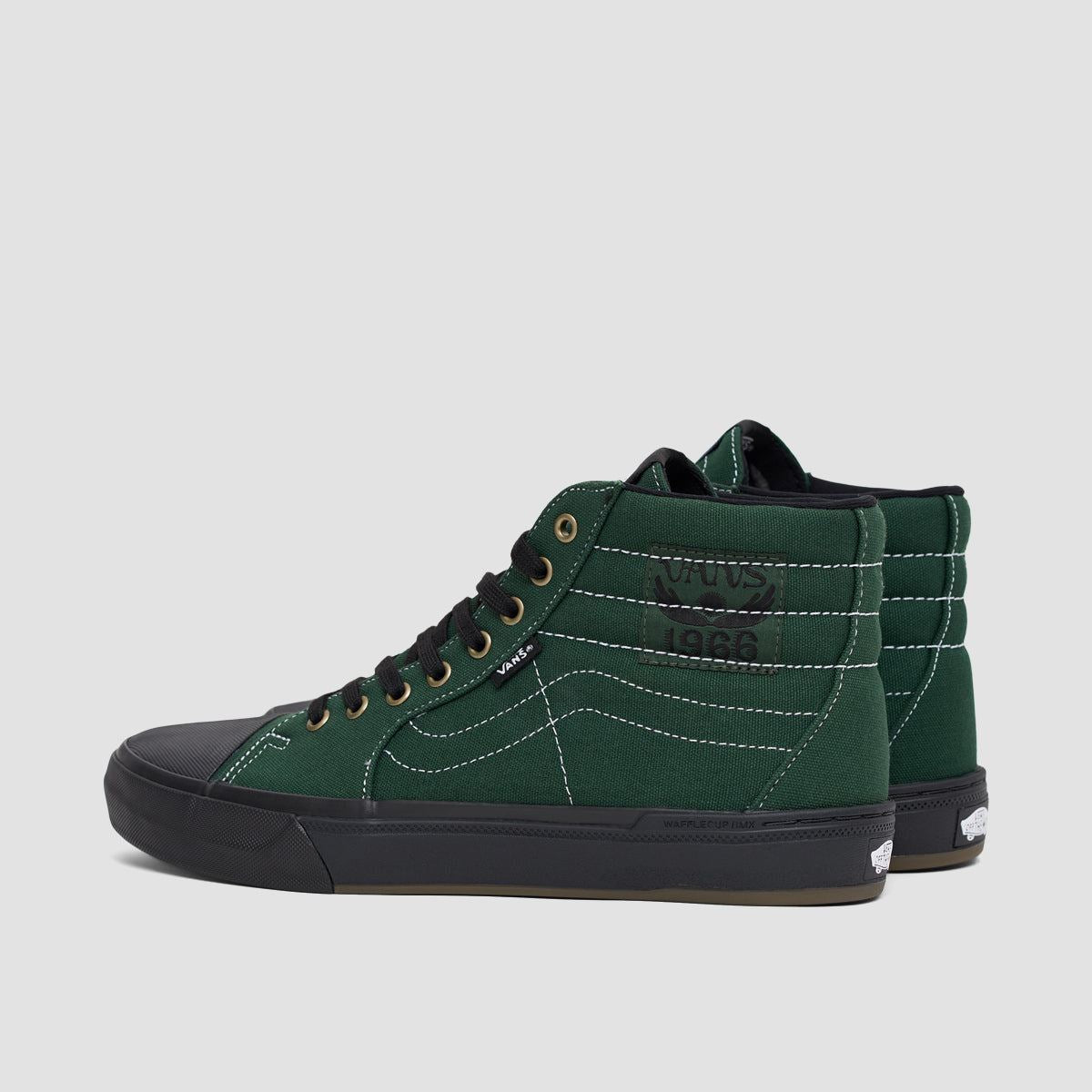 Vans BMX SK8-Hi 238 High Top Shoes - Dakota Roche Green/Black