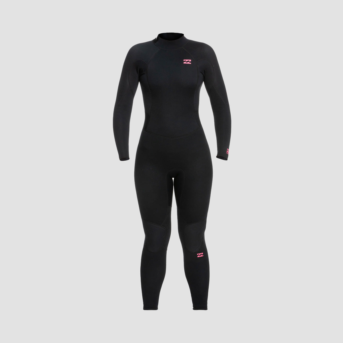 Billabong 4/3mm Launch 2022 Back Zip Wetsuit Antique Black - Womens