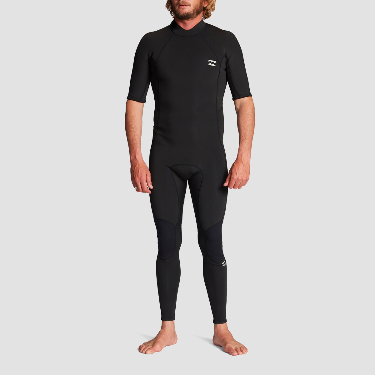 Billabong Absolute 2/2mm Back Zip Short Sleeve Wetsuit Black