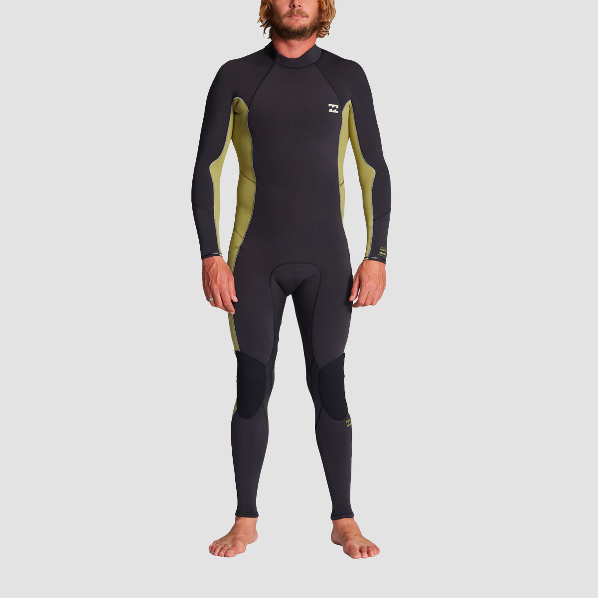 Billabong Absolute 3/2mm Back Zip Wetsuit Cactus