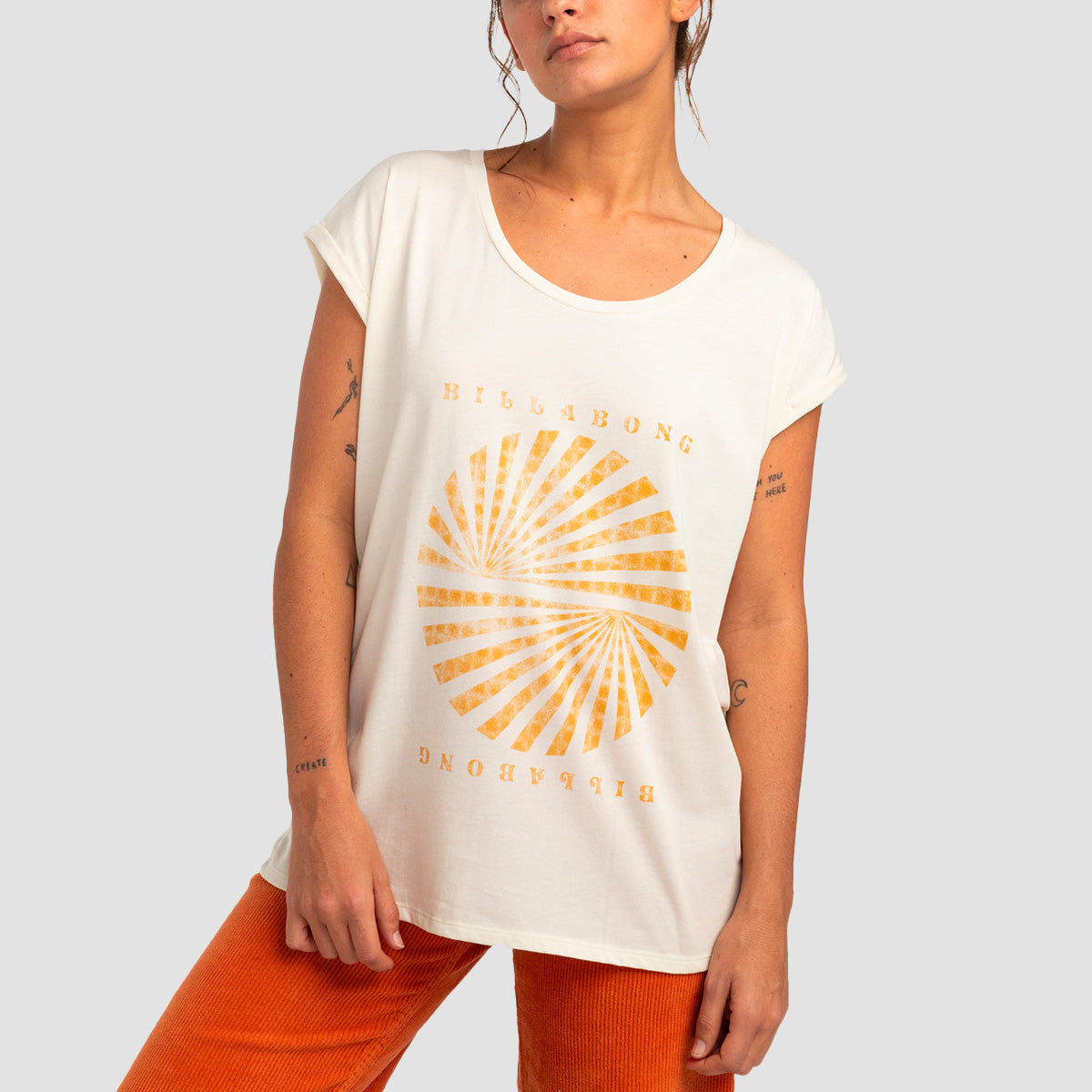 Billabong All Night T-Shirt Salt Crystal - Womens