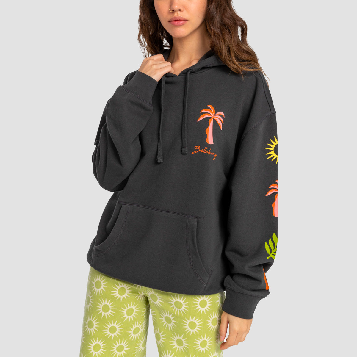 Billabong Best Coast Pullover Hoodie Off Black