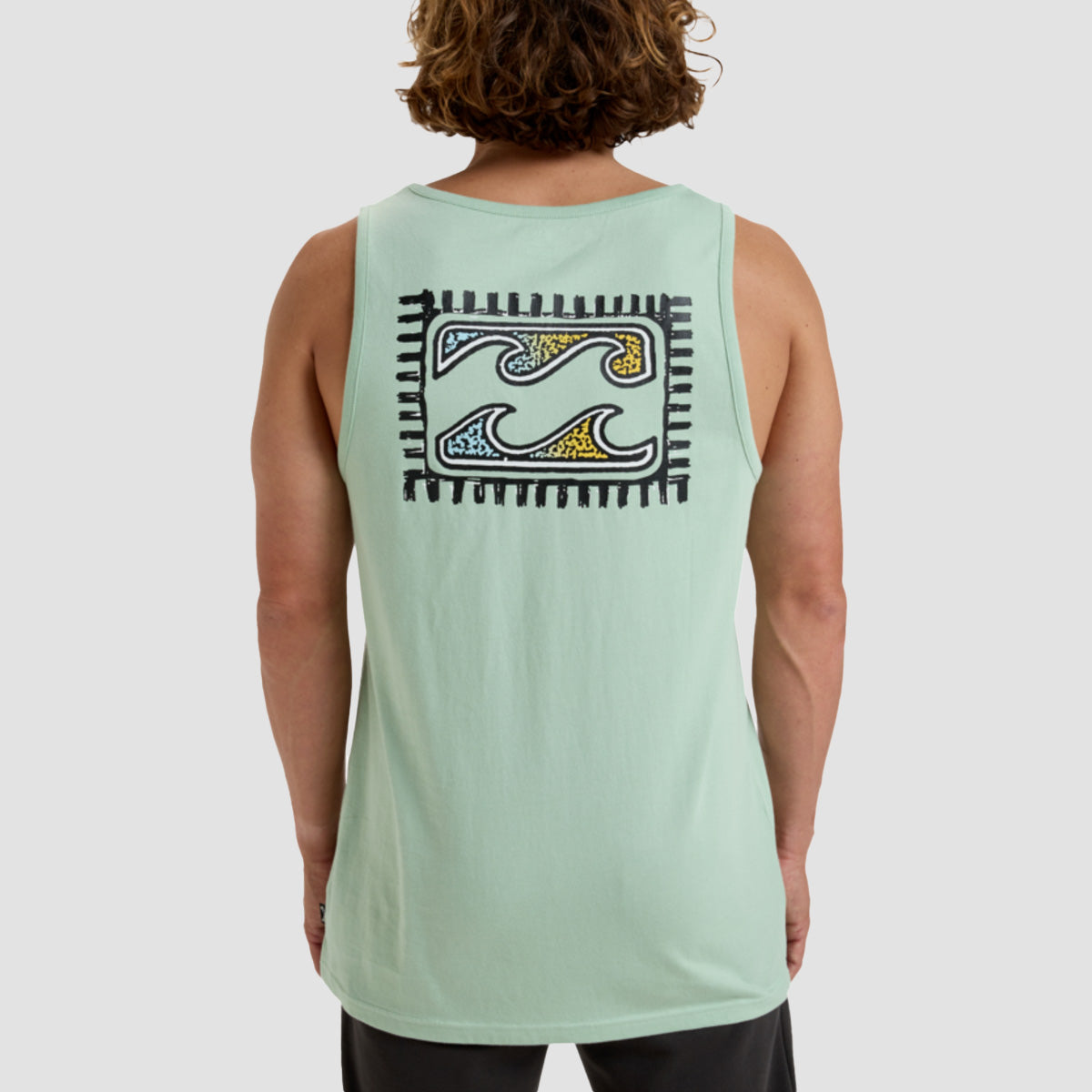 Billabong Crayon Wave Vest Seafoam