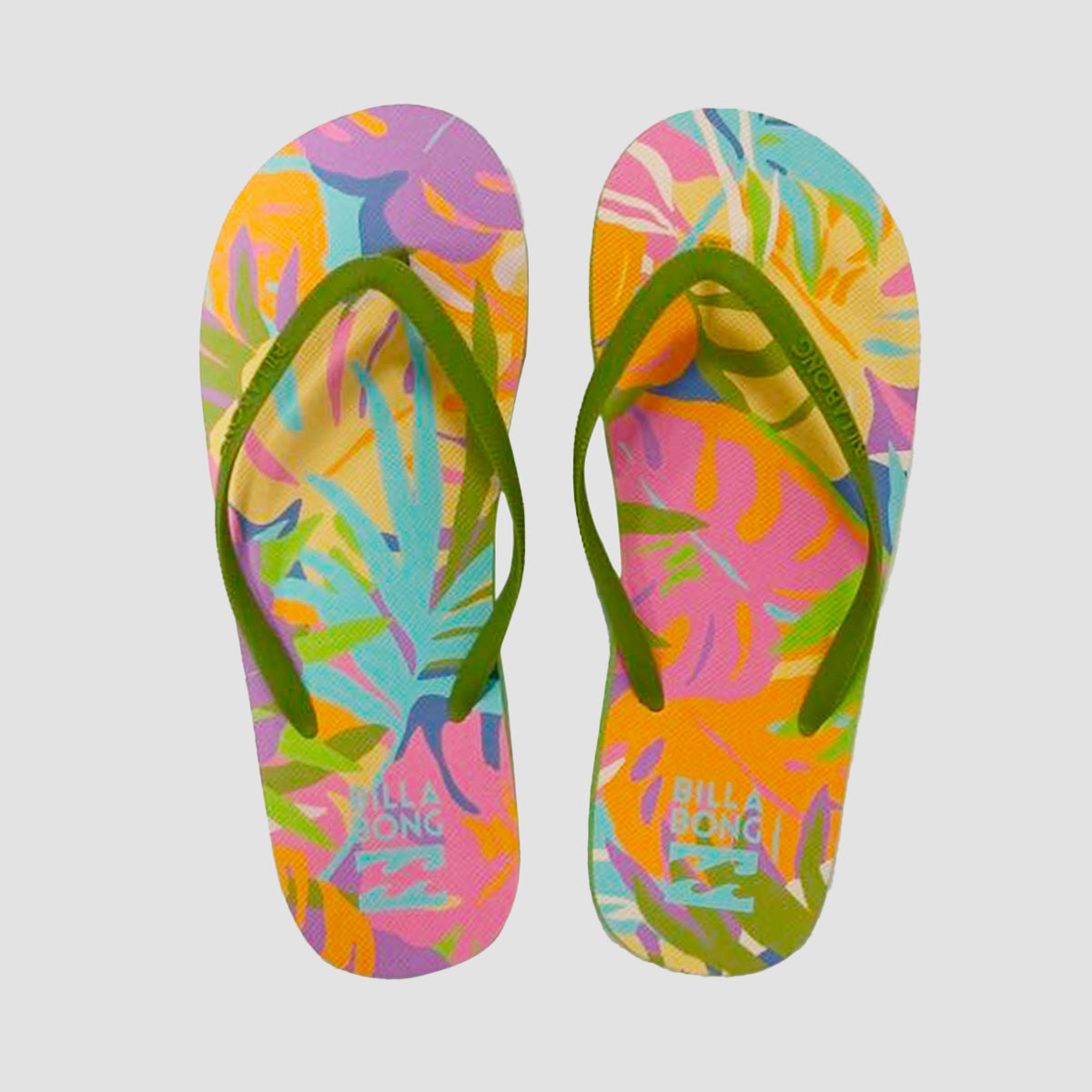 Billabong Dama Flip-Flops Moss Meadow - Womens