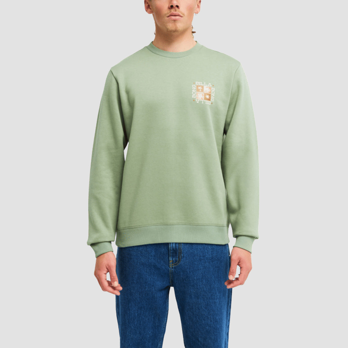 Billabong Foundation Crew Sweatshirt Sea Spray