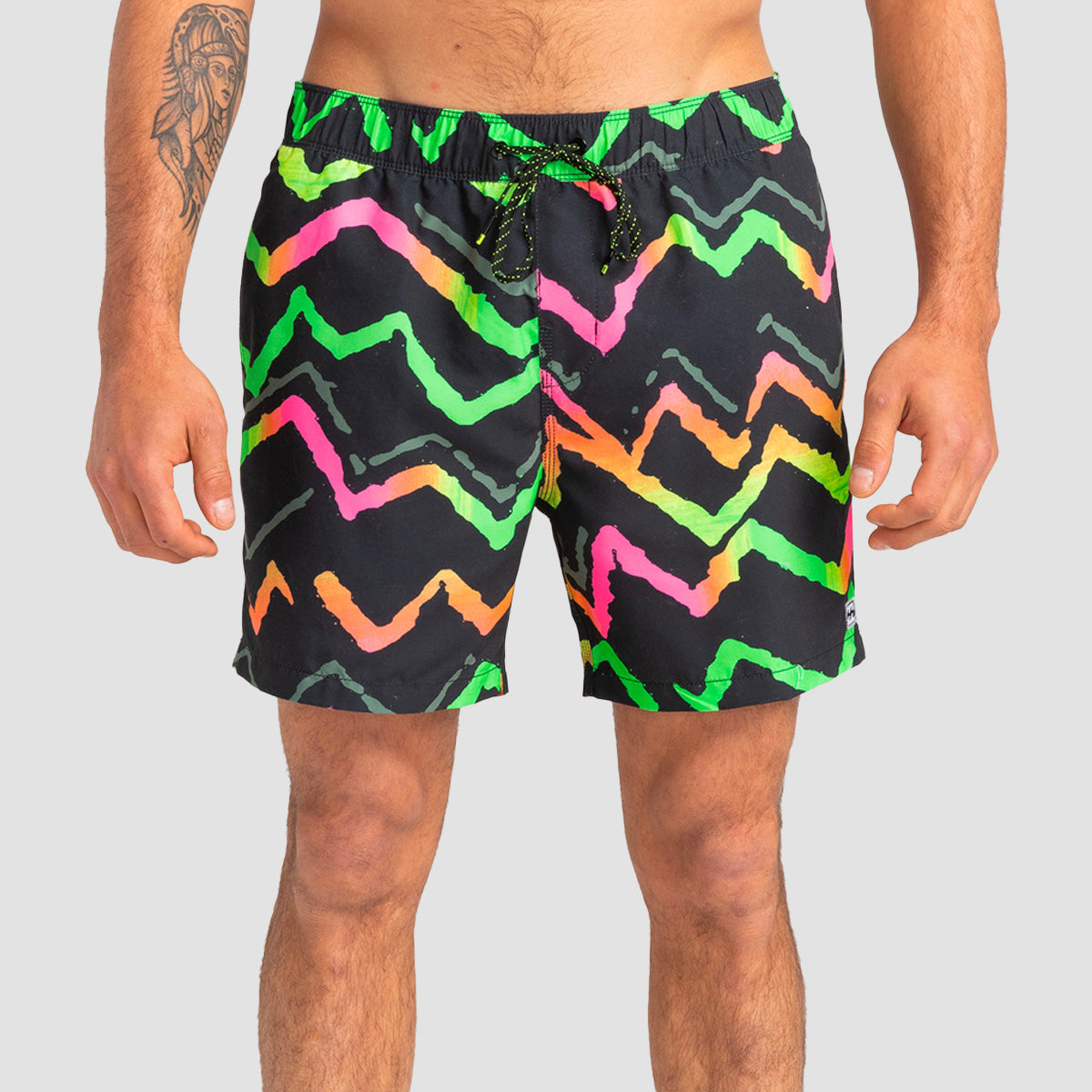 Billabong Good Times 16" Layback Boardshorts Neon