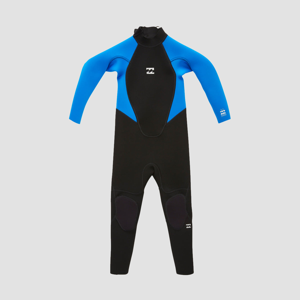 Billabong Intruder 3/2mm Back Zip Wetsuit 2-7 Years Blue - Kids