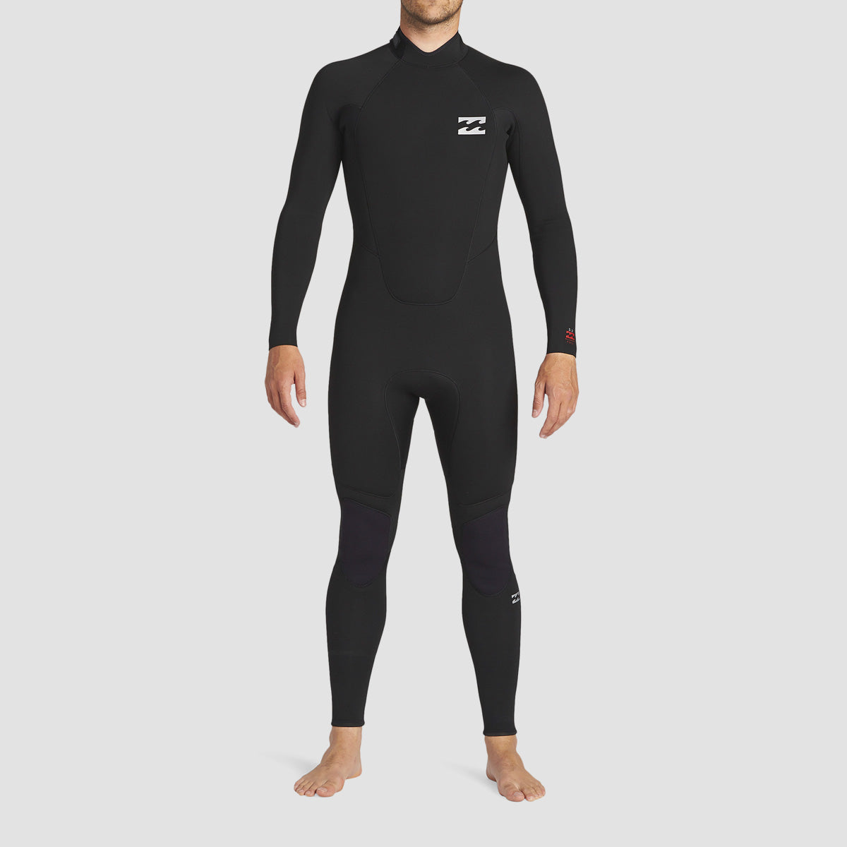 Billabong Intruder 3/2mm Back Zip Wetsuit Black