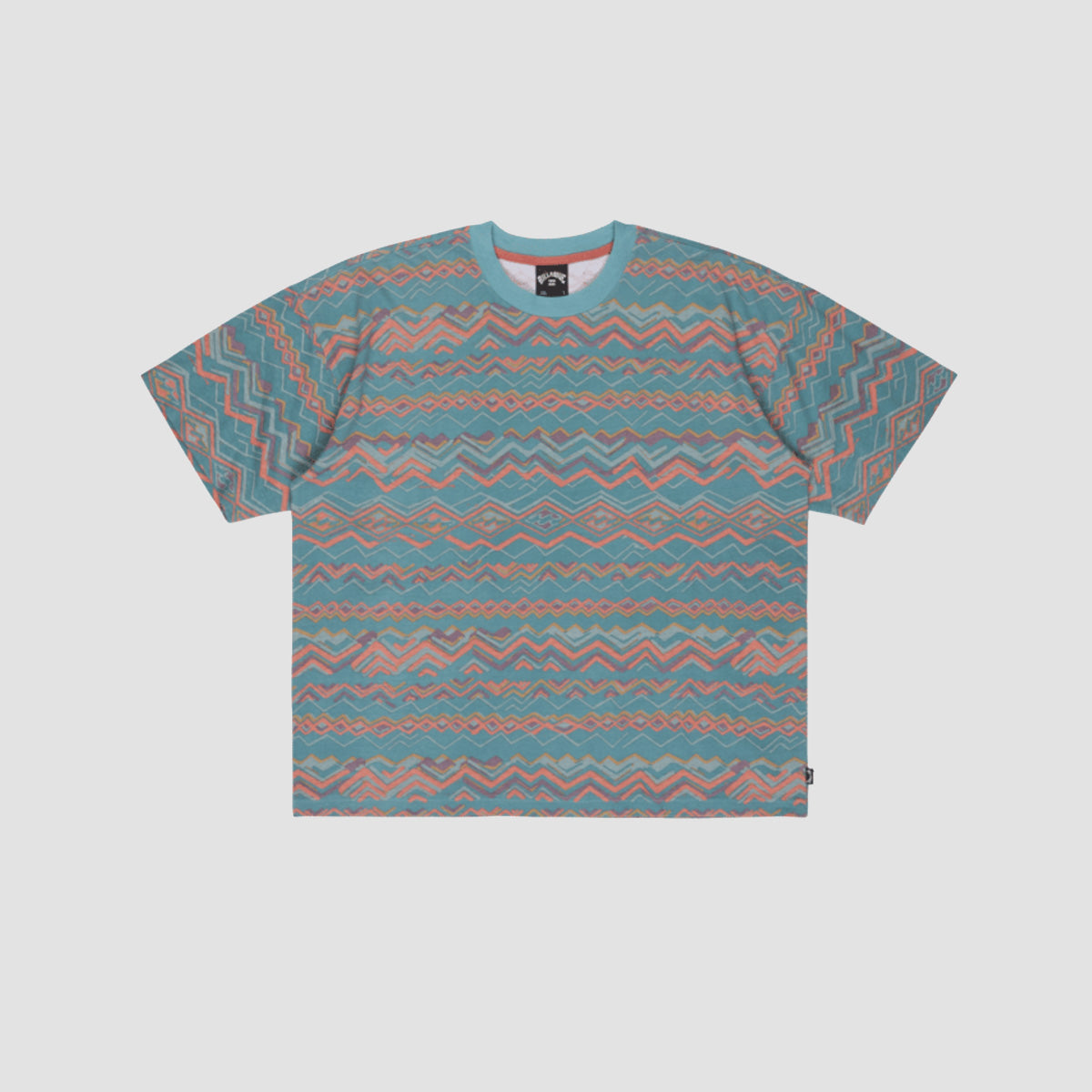 Billabong Paint Rack T-Shirt Blue Haze