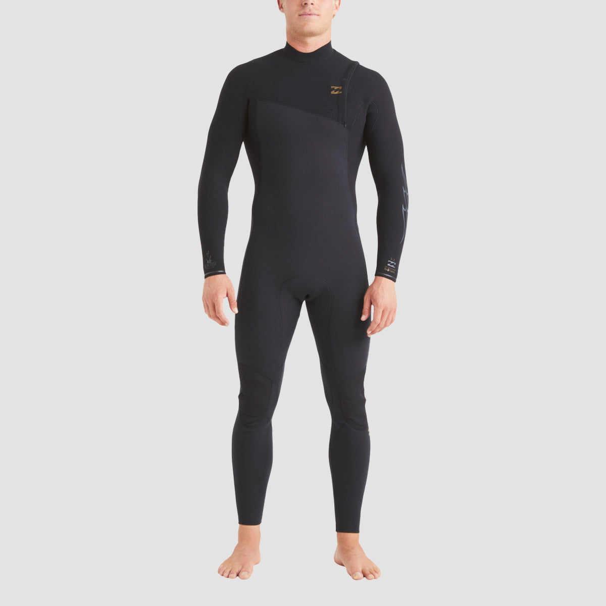 Billabong Revolution Natural 3/2mm Zipless Wetsuit Black