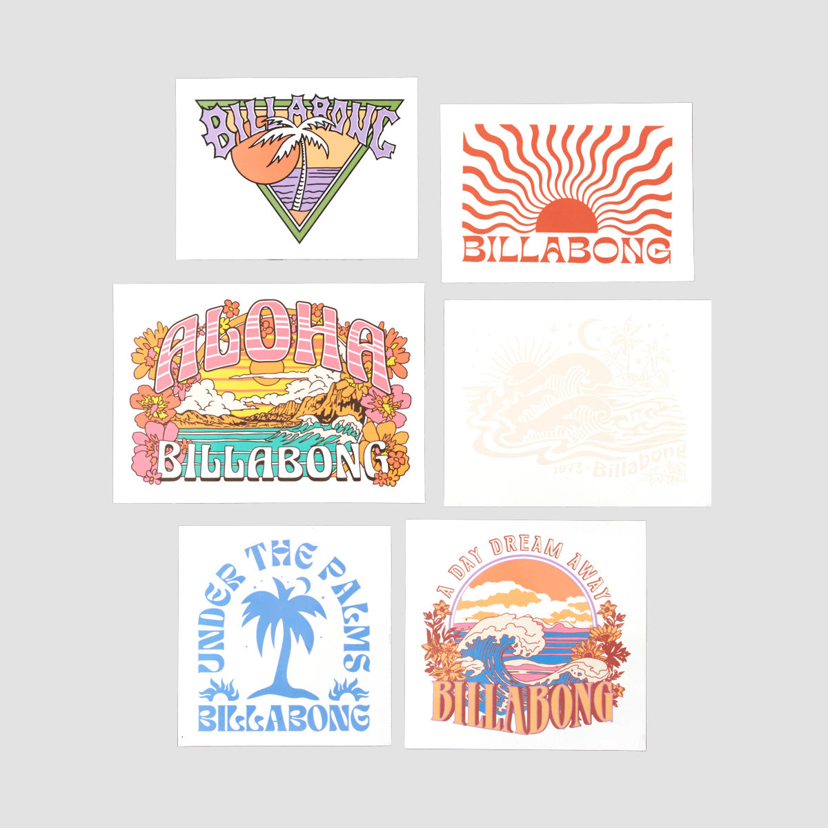 Billabong stickers shop