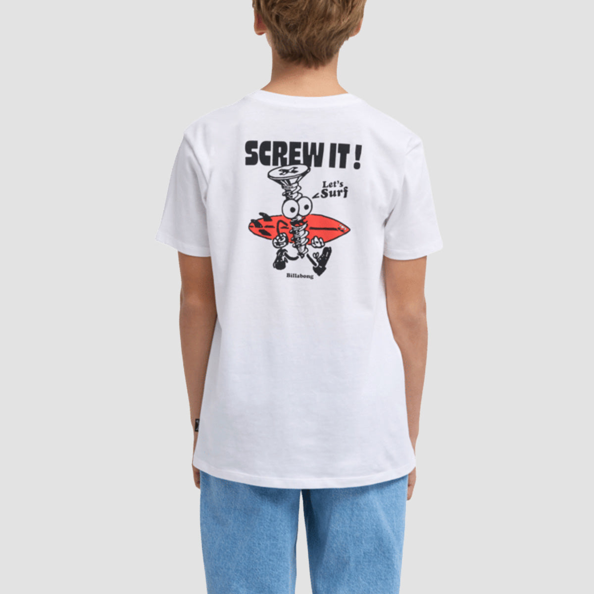 Billabong Screw It T-Shirt White - Kids