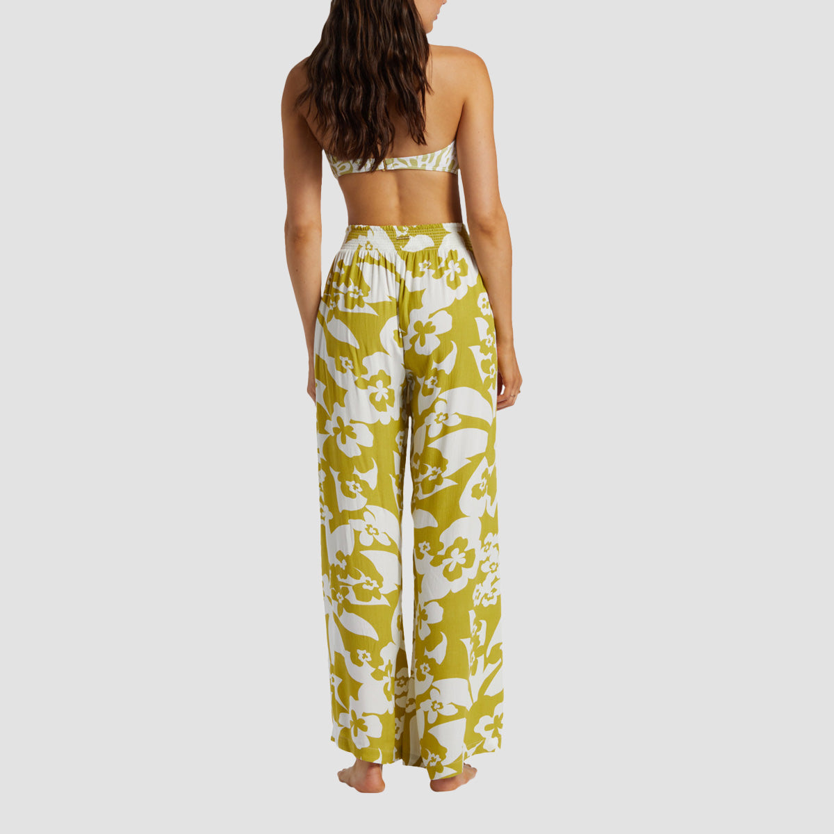 Billabong Split Spirit Beachy Trousers Moss Joy - Womens