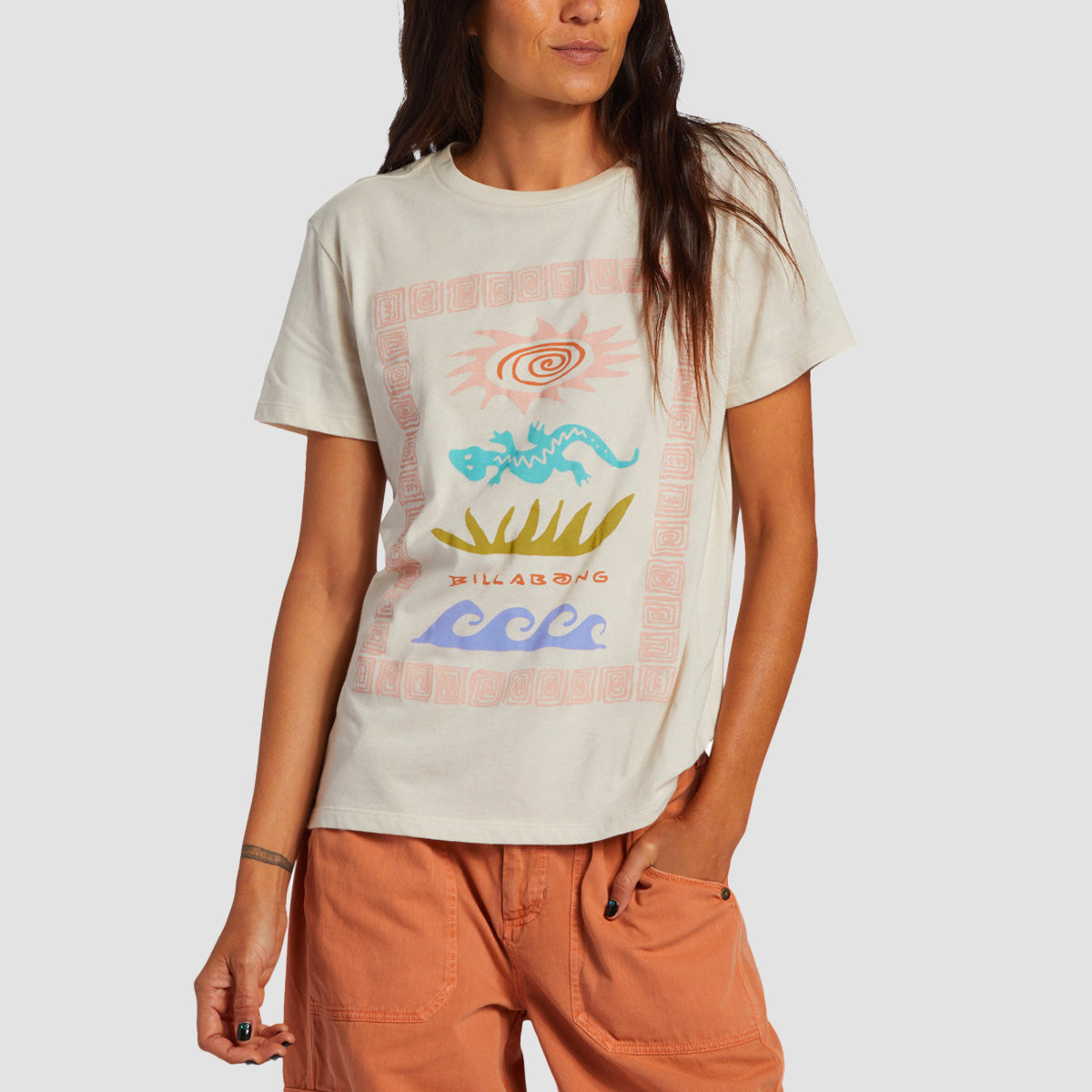 Billabong Ss A/DIV T-Shirt White Cap 1