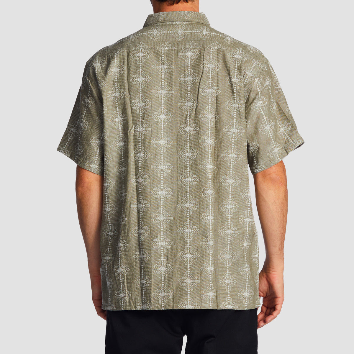 Billabong Sundays Jacquard Short Sleeve Shirt Light Sage